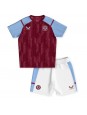 Aston Villa Replika Hemmakläder Barn 2023-24 Kortärmad (+ byxor)